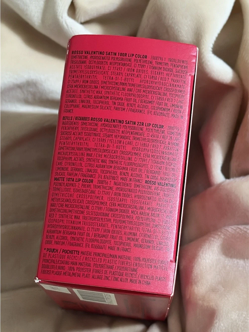 Valentino Rosso Lipstick Trio